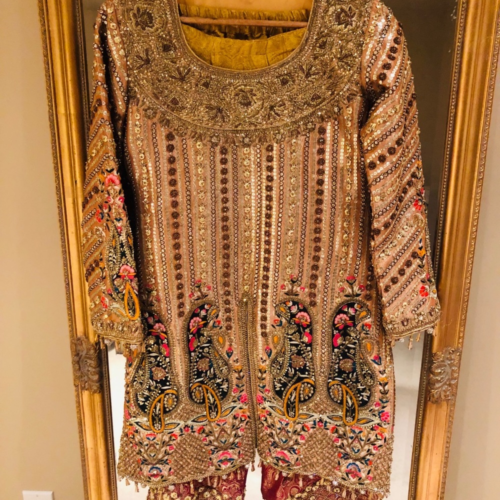 Pakistani wedding formal outfit